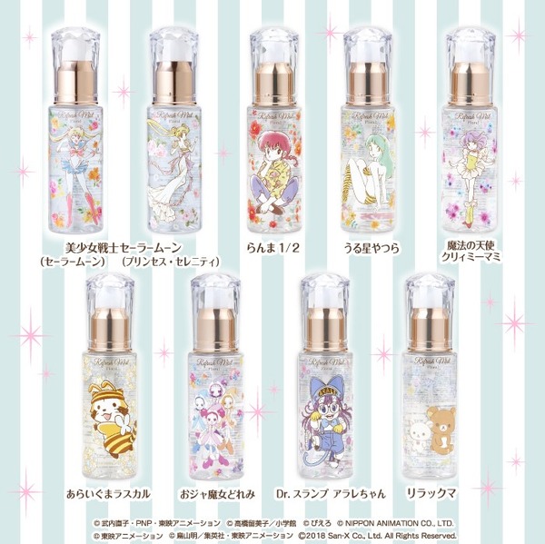セーラームーン」「おジャ魔女どれみ」のオトナ女子コスメが新登場