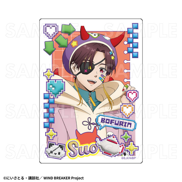 WIND BREAKER」桜遥、蘇枋隼飛、梶蓮たちが“でびデコパーカー”で