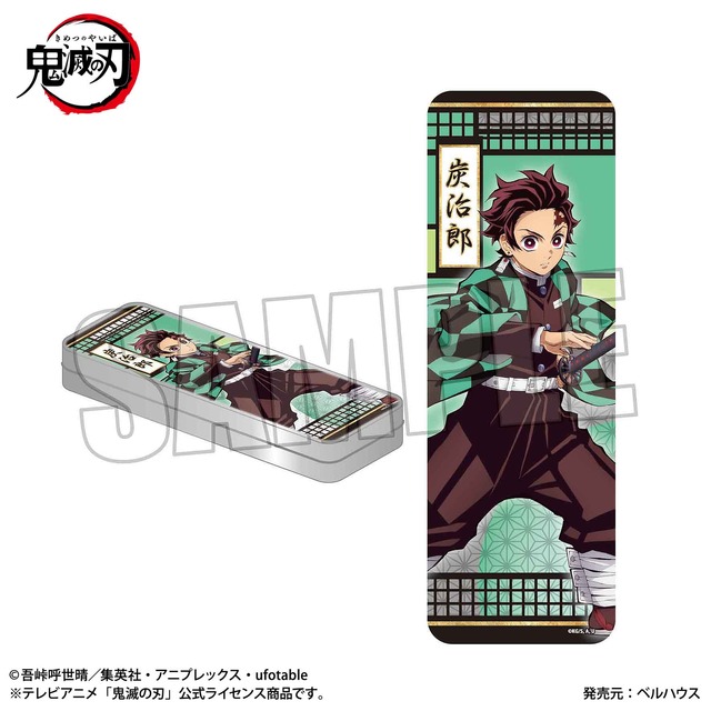 鬼滅の刃」宇髄天元たちが“ド派手に”デザインされたブリキケース発売