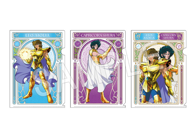 聖闘士星矢」アイオリア＆シュラの新規描き下ろしグッズ、ジャンプ