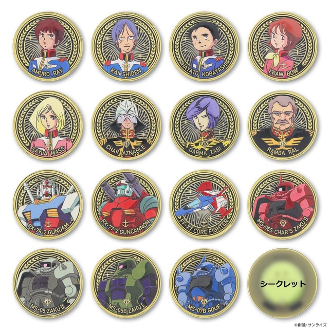ガンダム」アムロやシャアザク、ガンキャノンまで勢揃い♪ 懐かしい