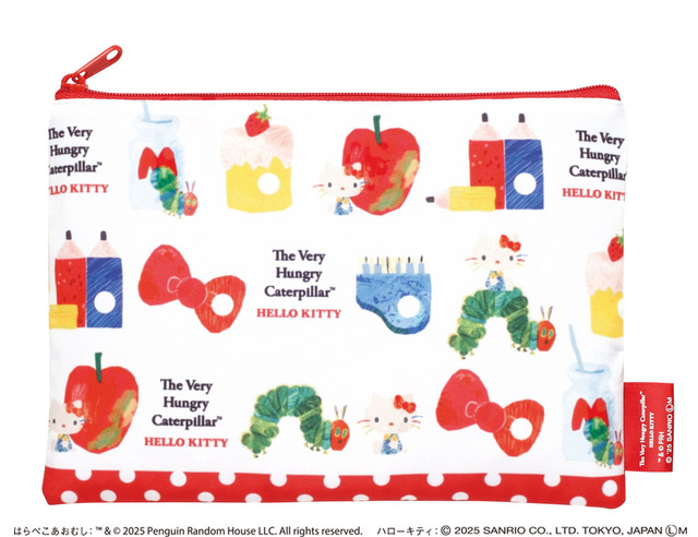 はらぺこあおむし×ハローキティ」コラボアートが懐かし＆可愛い