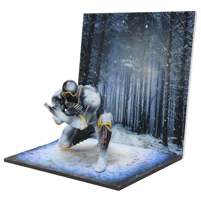 キン肉マン」“氷の精神”ウォーズマンのジオラマセットも！JR大宮駅