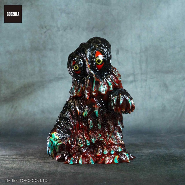 ものすごい迫力…!! ゴジラやヘドラのアートソフビ6作品が登場
