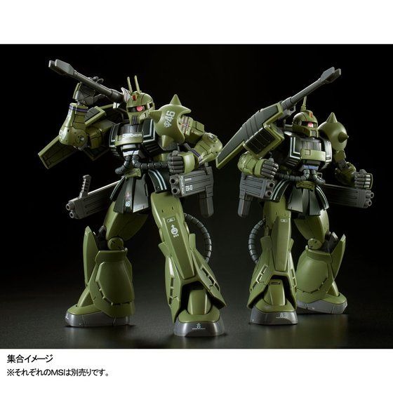 ガンダム THE ORIGIN」MSD“ザク・キャノン”、HGでガンプラ化！ 頭部は