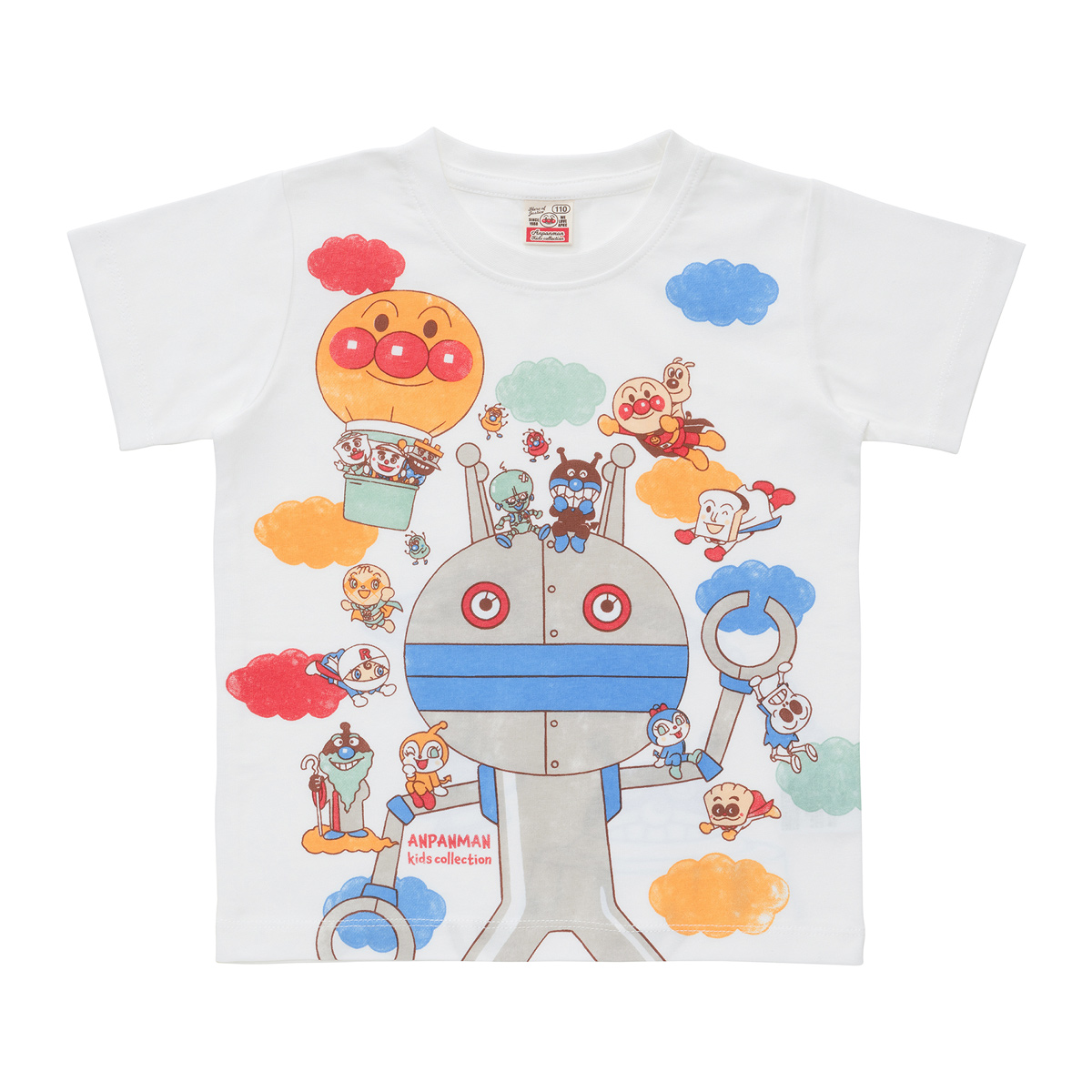 だだんだんとなかまたち柄半袖Tシャツ｜アイテム｜アンパンマンキッズ