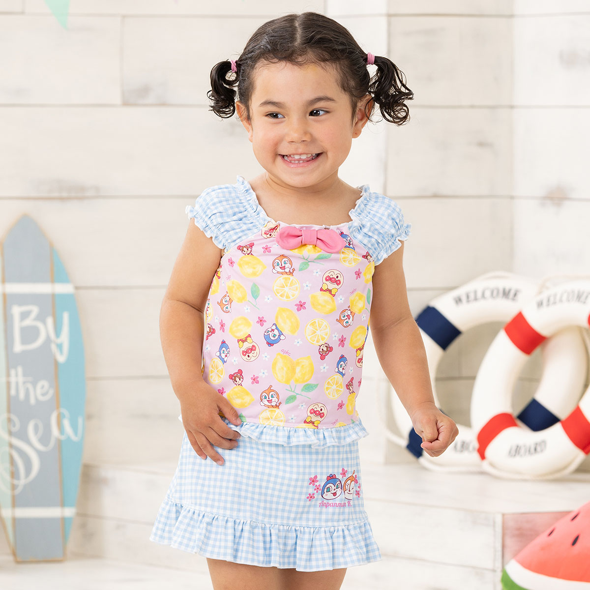 レモン柄セパレート水着｜アイテム｜アンパンマンキッズコレクション