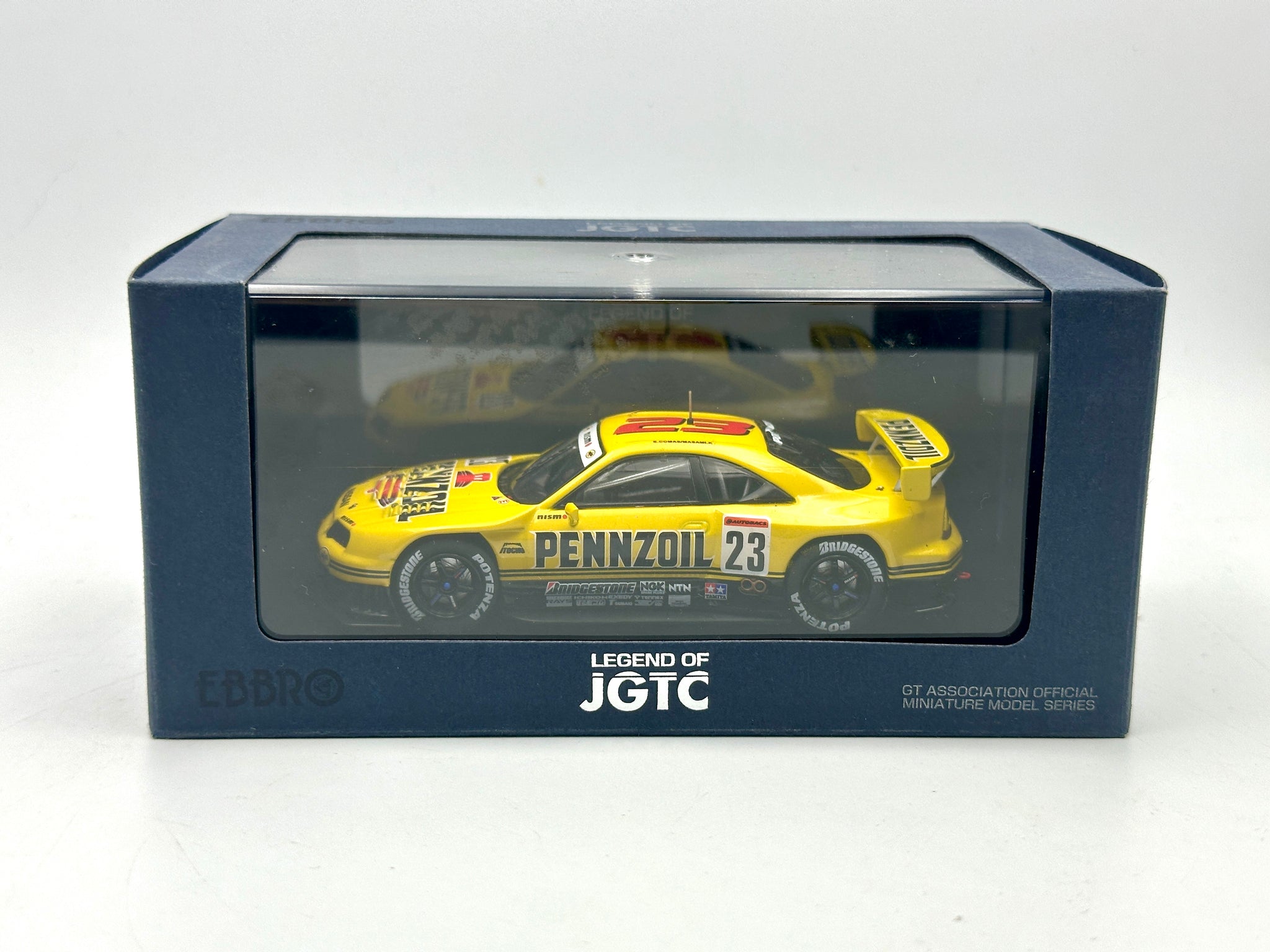 1:43 Nissan R33 Skyline GT-R -- Pennzoil NISMO GT-R JGTC 1998 -- Ebbro
