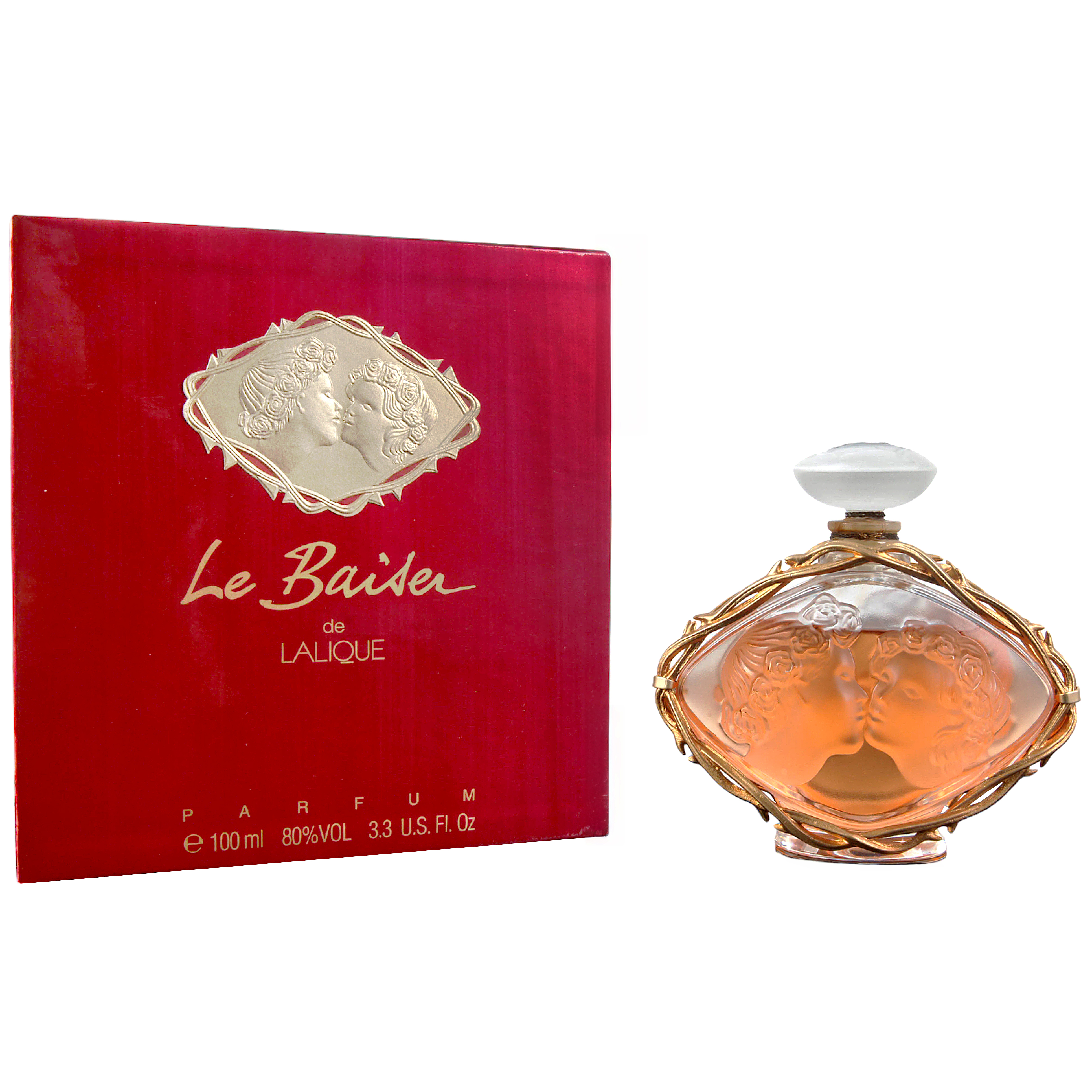 Glass : Collectible flacon with perfume 