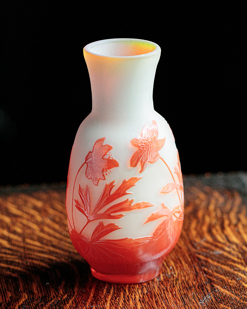 エミール・ガレ 花瓶 | クレマチス