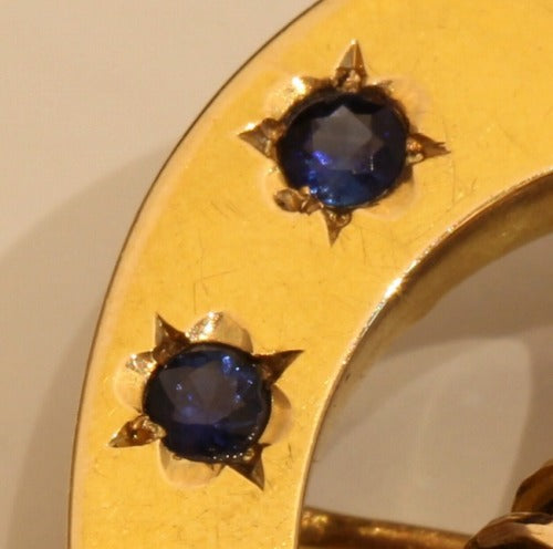 サファイア馬蹄ブローチ – 銀座アンティーク・アイ