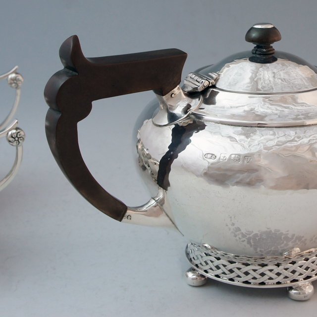 イギリス：バーミンガム「3ピース シルバーティーセット