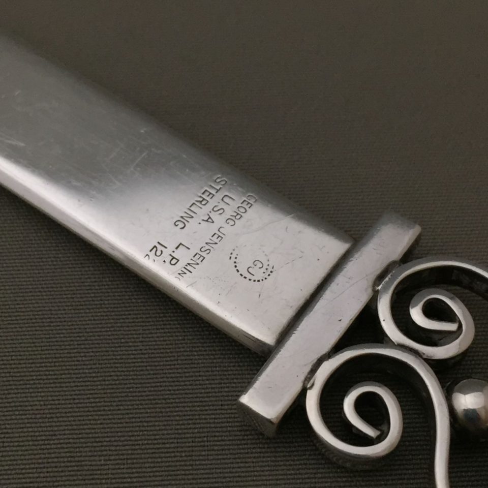 ジョージ・ジェンセン「ペーパーナイフ 長さ19cm」《アンティックかとう》