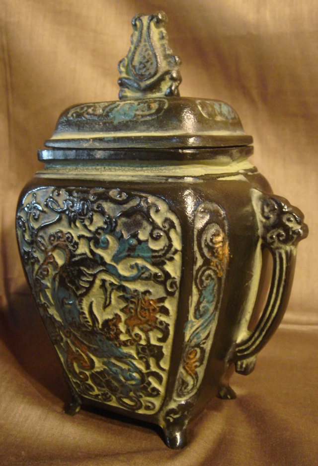 龍の香炉 【AJ1104】 アンティーク らしさ