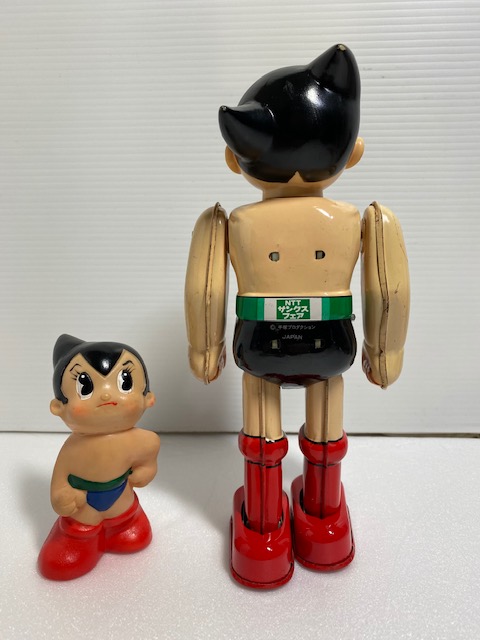 当時物 初期版 鉄腕アトム ブリキ玩具 ゼンマイ式 当時物 初期版 鉄腕