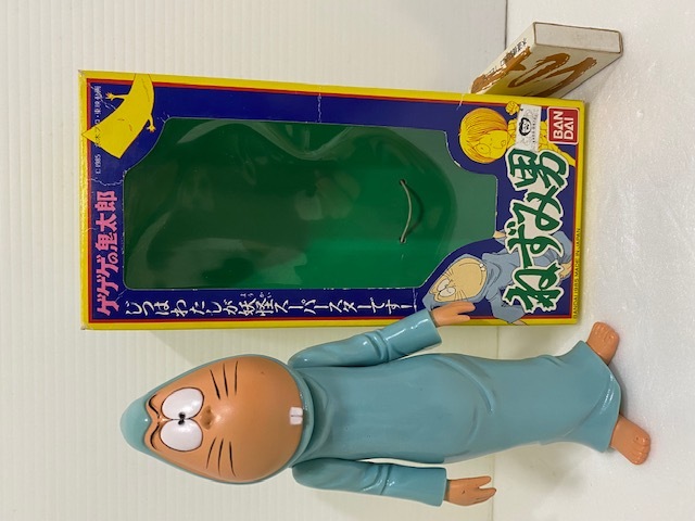 開封品☆箱付☆バンダイ☆1985年☆ねずみ男☆ゲゲゲの鬼太郎☆昭和