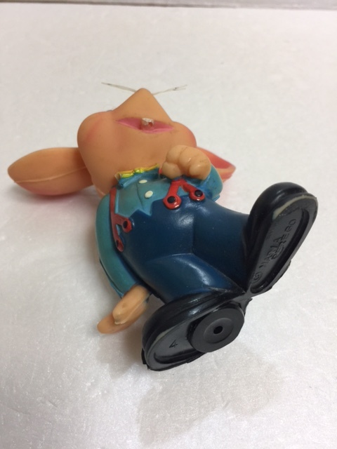 トッポ・ジージョ ソフビ人形 10．5cm 当時物 版権有 現状 【TO4381】