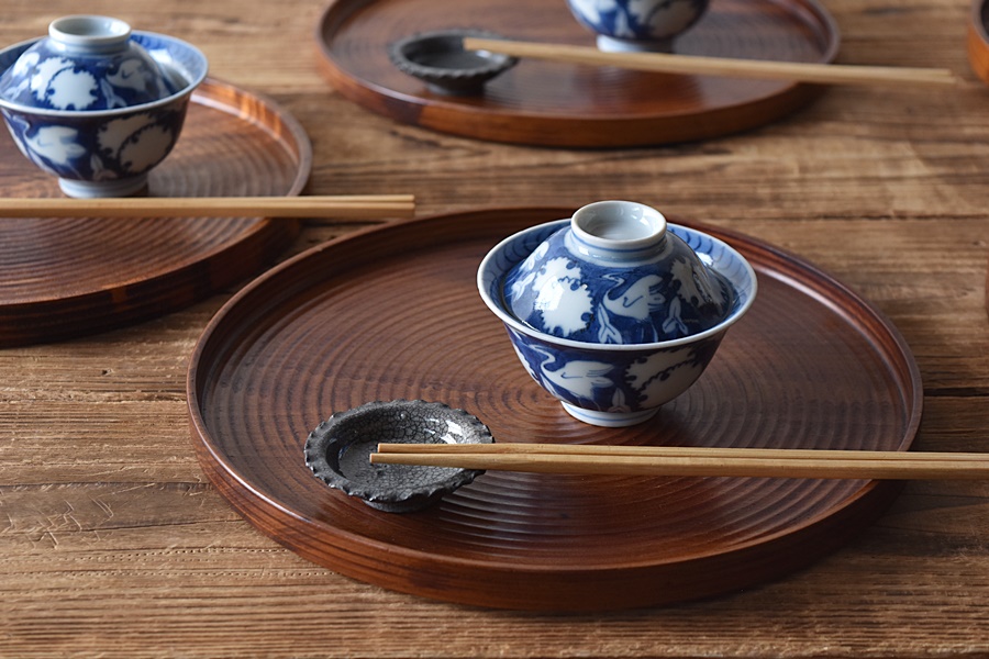 御深井焼 豆皿 5枚セット - 生活骨董と古布のアンティークショップ