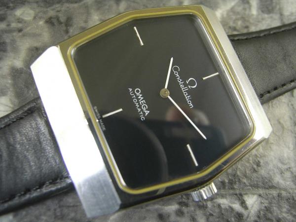 オメガ コンステレーション ヘキサゴンケース ブルーダイヤル 1973年