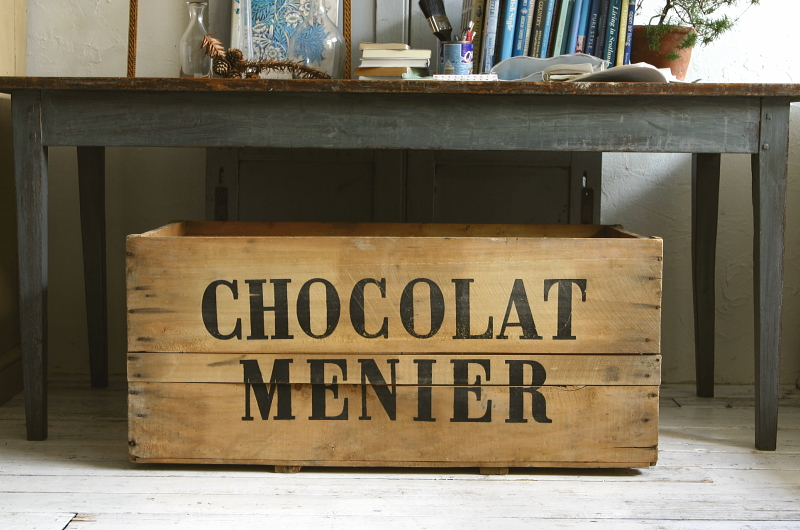 アンティーク木箱 フランス ショコラムニエ 【Antiques Truffle 京都