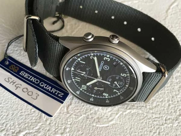 JA-0574| セイコー ミリタリークロノグラフ 英国防省採用 (Gen. 2) 美