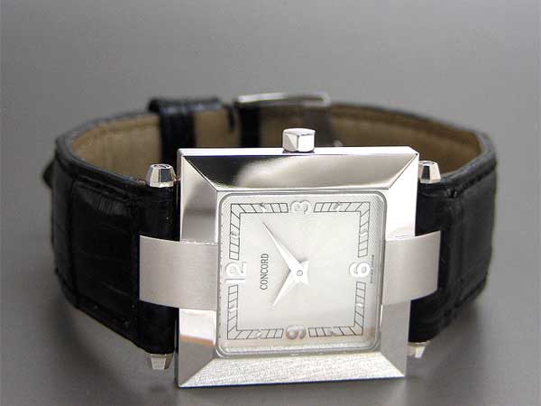 コンコルド CONCORD 18KWG スクエアケース 60-46-522 クオーツ | アン