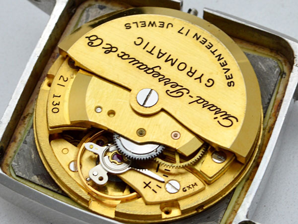 ジラール・ペルゴ GP SQUARE GYROMATIC 角型 ジャイロマチック