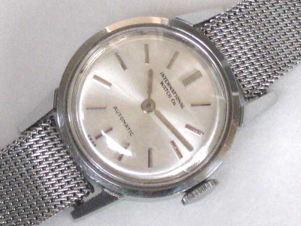 IWC アンティーク レディースウォッチ 自動巻き オートマチック