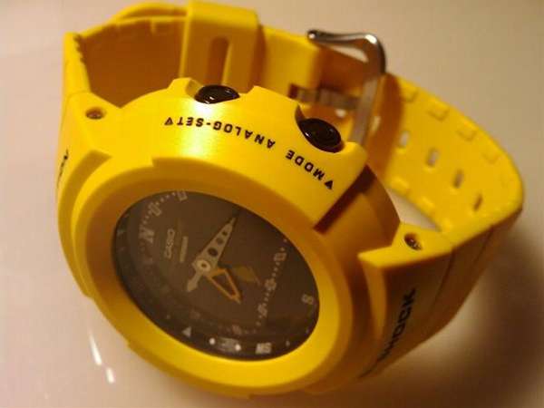 カシオ G-Shock AW-500D-9E2T(イエローカラー) +DW-6300(オマケ)+DW