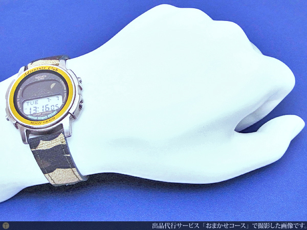 カシオ CASIO アドベンチャークラブ・ムーングラフ 月の見える方向