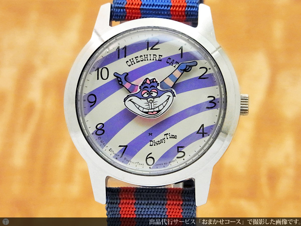 セイコー SEIKO ディズニータイム チシャネコ(CHESHIRE CAT) OH済(平成