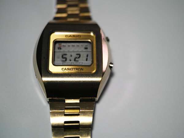 カシオ カシオトロン 最初期モデル 世界初オートカレンダー付き