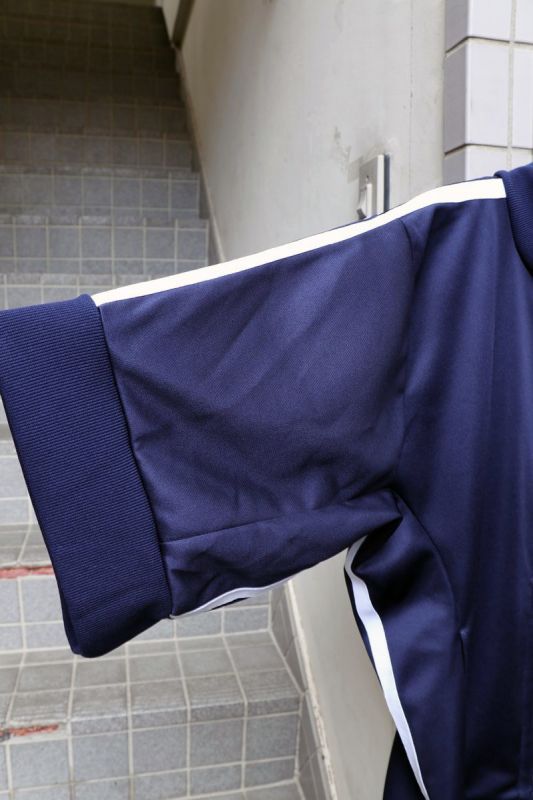 niitu ニーツ】キモノジャージブルゾン NAVY