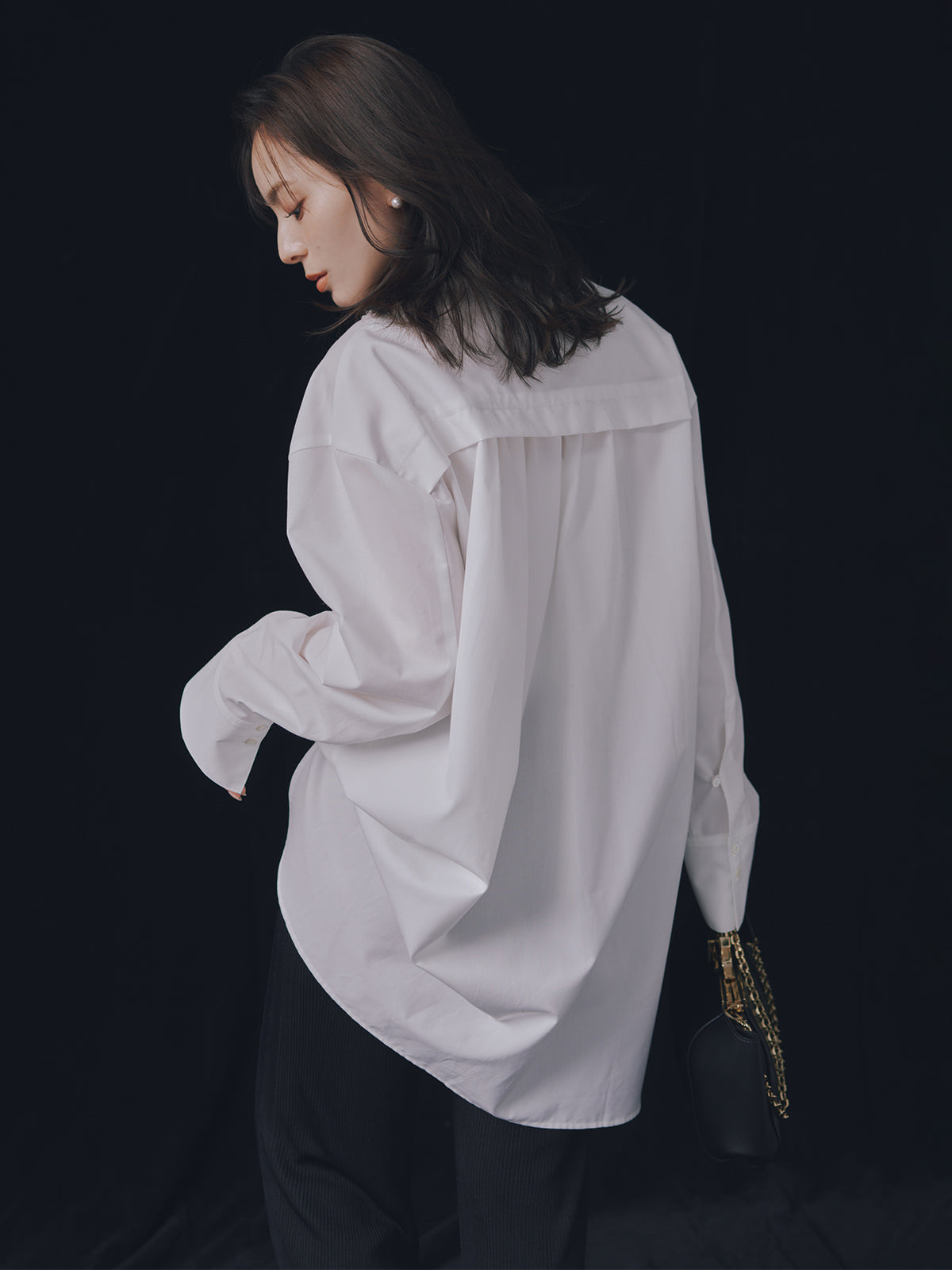 Anniv.フリルオーバーシャツ