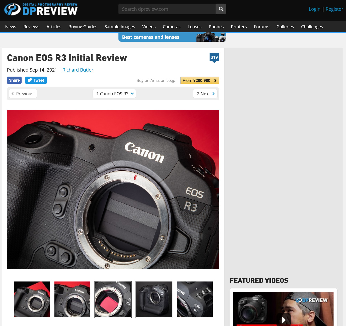 キヤノンEOS R3の視線入力AFは実用的で真剣に検討すべき価値のある機能