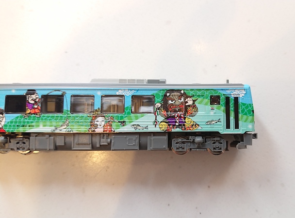 TOMIX キハ120形三江線神楽号セット 入線！ | あそぶログ！