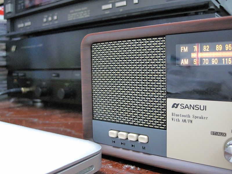 レトロデザインのラジオスピーカー「SANSUI MSR-1」を試す！ | あそぶ