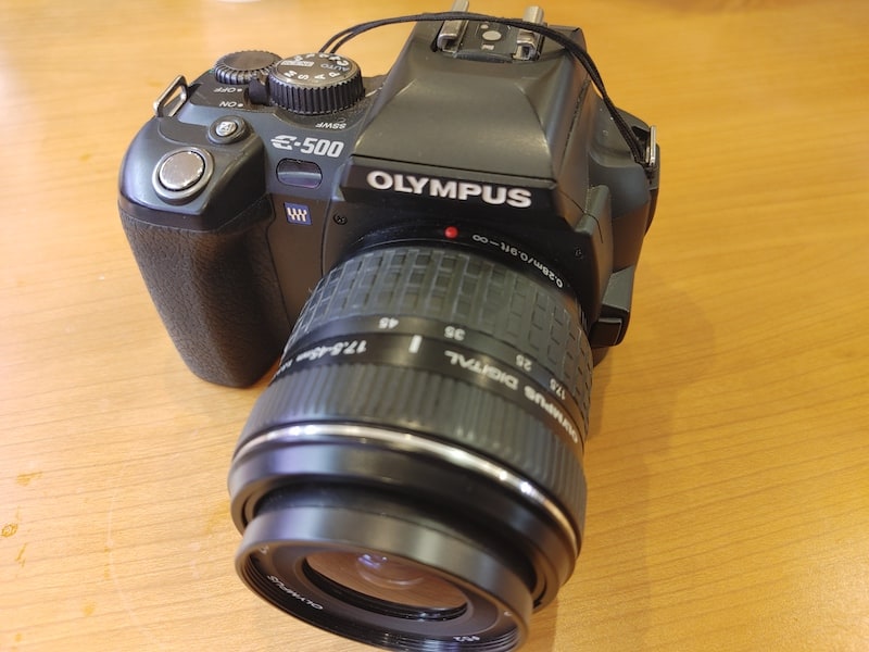 9年ぶりのフォーサーズ！コダックCCDの「OLYMPUS E-500」を買いました