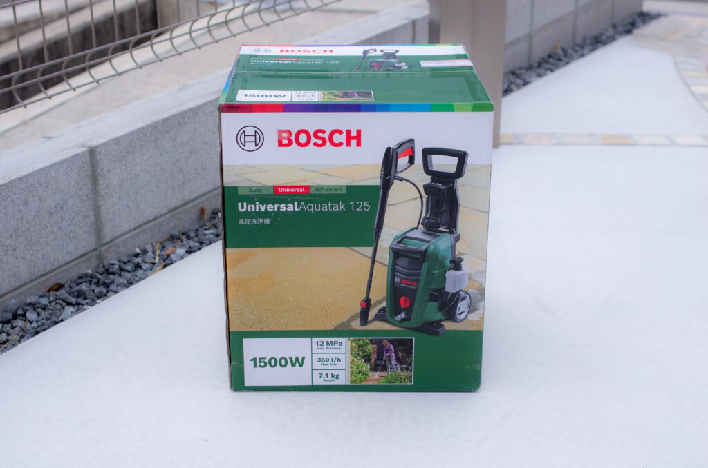 洗車用にBOSCHの高圧洗浄機UA125を購入【レビュー】 | EVERYDOORS