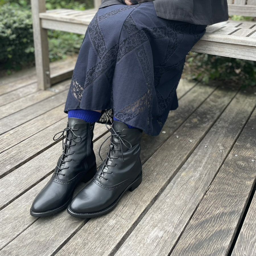 防滑｜レースアップブーツ（AS_2410097） | あしながおじさん