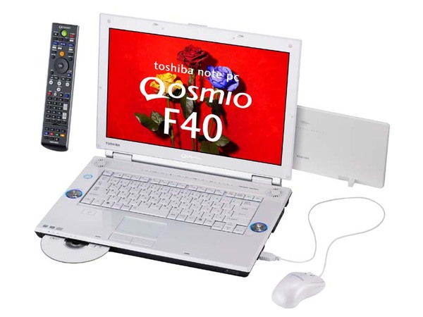 ASCII.jp：東芝、AVノートパソコン“Qosmio G40/F40”の夏モデル5製品を発表