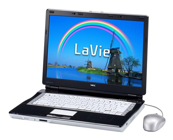 ASCII.jp：NEC、グラデーションカラーの「LaVie L」など2008年新春