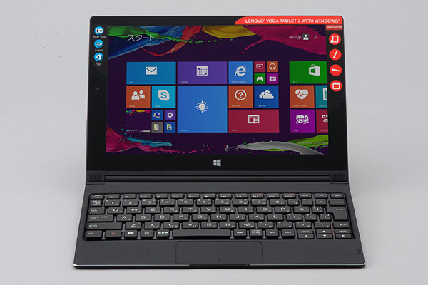ASCII.jp：組み合わせるとすごい、周辺機器でYoga Tablet 2を強化 (1/4)
