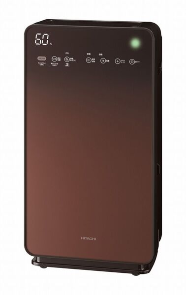 ASCII.jp：日立、フィルター自動掃除の加湿空気清浄機「自動おそうじ