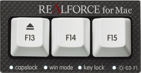 ASCII.jp：Mac版「REALFORCE」にHHKBでおなじみのPFUの限定モデルが登場！