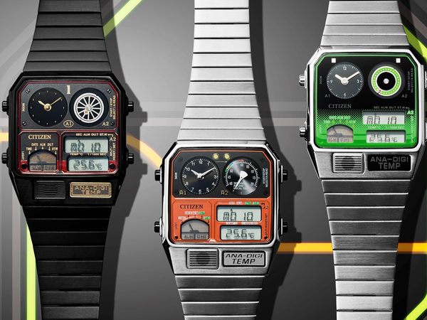 ASCII.jp：シチズン、鉄道開業150周年記念「アナデジテンプ」1号機関車