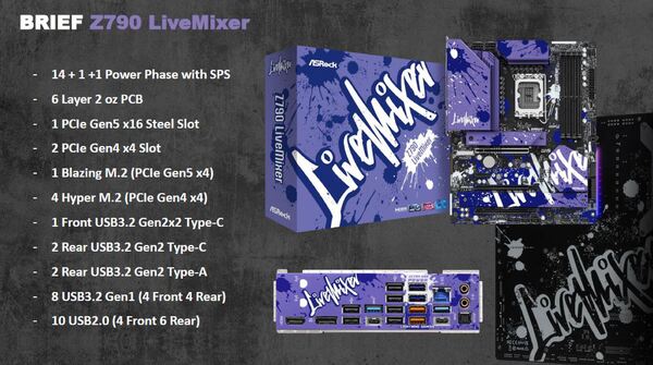 ASCII.jp：ASRock、配信者向けマザーボードの新製品「B650 LiveMixer