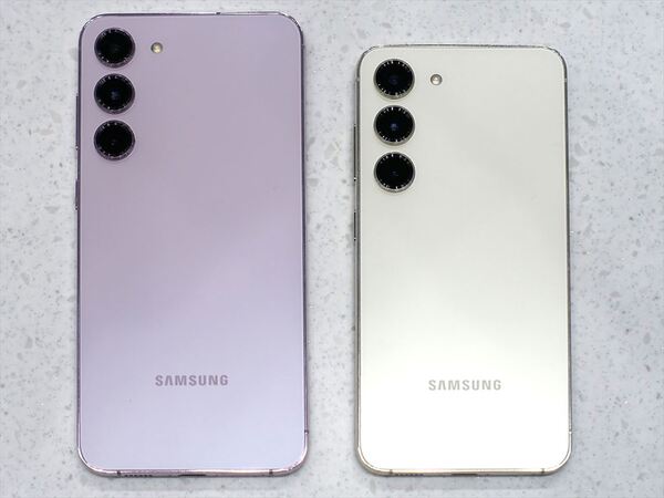 ASCII.jp：カメラ回りスッキリ、CPUは最高峰の「Galaxy S23」「Galaxy
