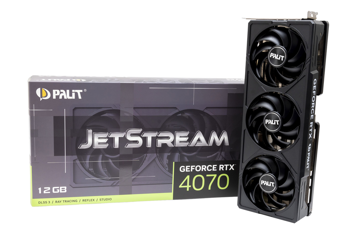 ASCII.jp：Palitの「GeForce RTX 4070 JetStream」でWQHDゲーミングを