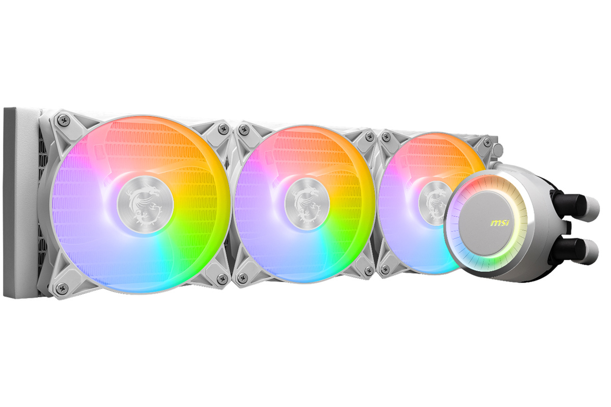 ASCII.jp：MSI、240／360mmラジエーター搭載の白い簡易水冷CPUクーラー